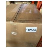 IRIS USA 54 Qt Clear Plastic Storage Box with Latches, 5 Pack