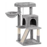 FEANDREA Cat Tree with Sisal-Covered Scratching Posts, Cat Tower, Cat Condo