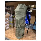 Compact Portable Military Green Pop Up Chair w/ Mesh Pouch