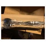 New Pack of 6 Sysco Spoon S-S Notched w/ Hollow Handle