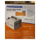 New Powergear Comfort Zone Electric Utility Heater