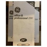 3 New Boxes of 6 Office and Professional 20W 24” Light Bulbs
