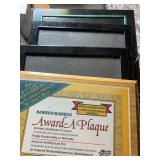 4 Award-A-Plaque/ Degree Displace Frames
