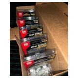 Brand New Box of Coaxial Staples 5 Cards of 50