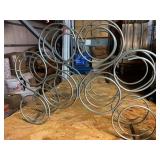 Decor Bundle Set (2): 1 Steel Wine Rack and 1 Elegant Wine Bottle Carrier