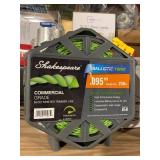 New Shakespeare Commercial Grade Bi-Co Twisted Trimmer Line .095” diameter 230ft. High performance cutting, universal fit, and comes with a bonus line cutter attachment 
