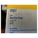 Lot of Monogram Clear Bun Pan Cover 21”x6”x35”