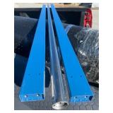 2 steel stock 1" x 2" x 65 inch Plus The 66 inch Steel Rod as pictured