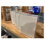 Lot of 6 Clear 3D Plastic 5”x7” Photo Display Box’s