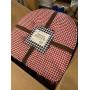 4 New Sweet Home Collection Houndstooth Memory Foam U-Shaped Chair Pads