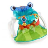 Fisher-Price Sit-Me-Up Infant Fun Baby Floor Seat and play.