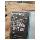 Party City Bon Bon Wife Costume Adults, One Size, Includes Leopard-Print Top, Leggings, Bangles