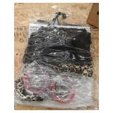 Party City Bon Bon Wife Costume Adults, One Size, Includes Leopard-Print Top, Leggings, Bangles