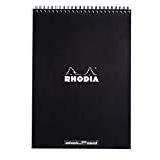 Rhodia Black A4 Dotpad Geometric Dot Matrix Grid Note Book 3d Sketch Drawing Pad