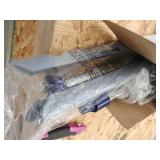 Honey Can Do 64" High Tripod Drying Rack, Chrome/Blue