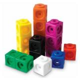 Learning Resources MathLink Cubes, Educational Counting Toy, Ages 5+