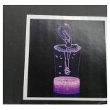 3D Lamp Illusion, Ballerina