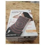 Calming Heat - Massaging Weighted Heating Pad - Grey