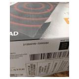 Calming Heat - Massaging Weighted Heating Pad - Grey