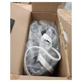 Calming Heat - Massaging Weighted Heating Pad - Grey