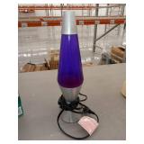 Lava the Original 14.5-Inch Colormax Lamp with Rainbow Decal Base Item Not Tested