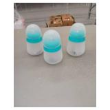 Nanobebe Flexy Silicone Bottles, 3 Pack, 9oz