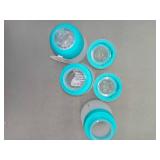 Nanobebe Flexy Silicone Bottles, 3 Pack, 9oz