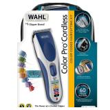 Wahl Color Pro 21-Piece Cordless Hair Clipper Set Item Tested Turns on