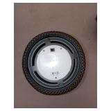 JHY DESIGN Set of 2 Metal Cage LED Lantern Battery Powered