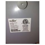 Ceramic Space Heater, 750W/1500W Portable Electric Heater Tested Powers On