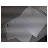 GTIN Expandable Wood Desktop Bookshelf, White