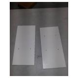 GTIN Expandable Wood Desktop Bookshelf, White