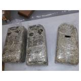 Kaytee Timothy Hay Flavor Variety Multi Pack, Spearmint, Marigold, Carrot,60 oz