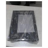 IronGate Mesh Monitor Stand with Dual Tier Storage Drawer, Black