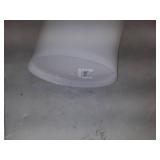 Umbra 1006232-661-A60 Skinny Sleek & Stylish Bathroom Trash, Small Garbage Can, White , 1 Can