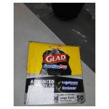 Glad ForceFlexPlus Large Trash Bags, 30 Gallon, 50 Bags