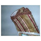 Stripe Ensemble 52" x 16" Scallop Valance