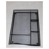 File Organizer Tray, Black