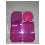 Sistema, Bento Lunch to Go Lunchbox, Multi Compartment, Assorted Color, 1 Count, 1 Box only.