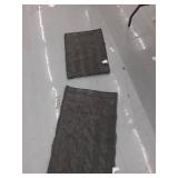 lBathrool Floor Rug, Gray, Size 30x 17in