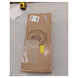 Floating Shelves Wall Mounted 17-Inch - Thick Handmade Set of Dark Brown Wooden Shelf,