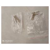 Floating Shelves Wall Mounted 17-Inch - Thick Handmade Set of Dark Brown Wooden Shelf,