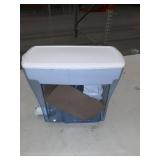 ZeroWaterÂ® 20 Cup Ready-PourÂ® Water Dispenser with Water Quality Meter - Blue