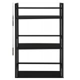 Marshall 3 Shelf Industrial Metal Rolling Utility Cart