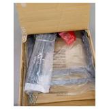 Marshall 3 Shelf Industrial Metal Rolling Utility Cart