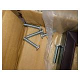 Marshall 3 Shelf Industrial Metal Rolling Utility Cart