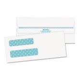 Quality Park Double Window Tinted Redi-Seal Check Envelope, #8 - White