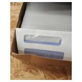 Quality Park Double Window Tinted Redi-Seal Check Envelope, #8 - White