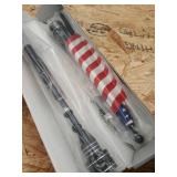 Masion flag set DAMAGED flags are frayed