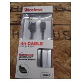 Just Wireless USB Type C Cable PVC 4 foot - 1.0 ea